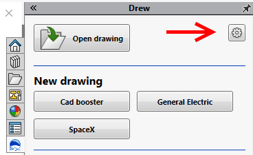 SolidWorks drawing settings