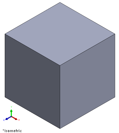 flipped reverse isometric view solidworks