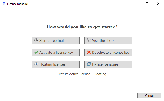Drew license window