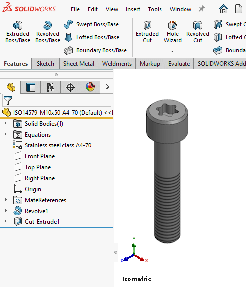 ModelView API solidworks